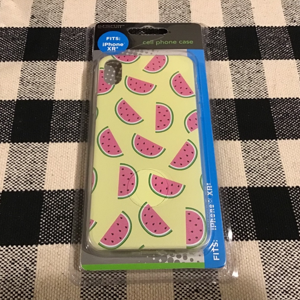NWT E-Circuit iPhone Case Cover Watermelon Print for iPhone XR